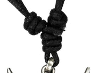 Load image into Gallery viewer, Kette Brass Baumwolle Holz Skull dunkel Anhänger Viking Wikinger Helm verstellbar - chic - net.de
