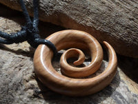 Load image into Gallery viewer, Nara Holz-Ketten: Natürlicher Holzschmuck mit Frei Verstellbarer Baumwollkette
