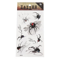 Load image into Gallery viewer, Klebetattoo Tattoos Spinnen Skorpione Comic diverse Designs 9 Motive 1 Bogen - chic - net.de
