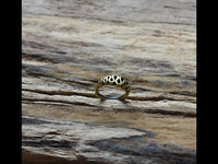 Load image into Gallery viewer, Nasen Ring Piercing Brass antik gold spiralig Nostril - chic - net.de
