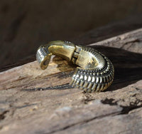 Load image into Gallery viewer, Ohrgewicht Brass 6mm Piercing Clicker Nieten Creole - chic - net.de
