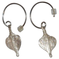 Load image into Gallery viewer, Ohrringe 925 Sterling Silber Bogen Hook Herz 18mm - chic - net.de
