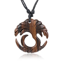 Load image into Gallery viewer, Nara Holz-Ketten: Natürlicher Holzschmuck mit Frei Verstellbarer Baumwollkette
