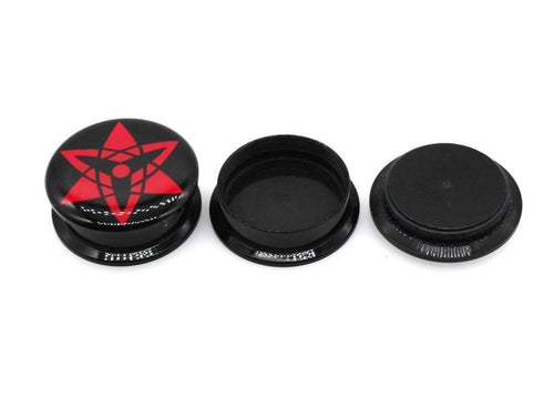 Schraub Plug Acryl Sharingan schwarz rot Sasuke eternal - chic - net.de