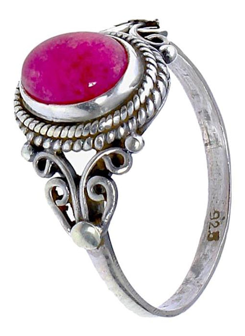 Silber Ringe Achat Seile Spiralbögen Kreise oval 925 Sterling - chic - net.de