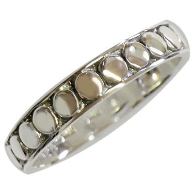 Silberring schmal Muster Kreise Ringe Ring 925er Sterling Silber Silberschmuck Damen - chic - net.de