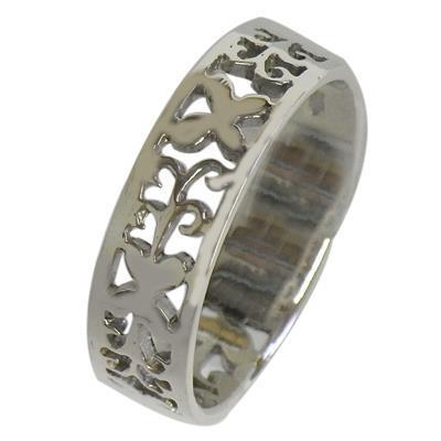 Silberring Schmetterlinge Band Ring 925er Sterling Silber Damen Schmuck Ringe - chic - net.de