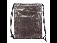 Load image into Gallery viewer, Turnbeutel silbern Glanz Rucksack unifarben verstellbar Kordel 36 x 44 cm - chic - net.de

