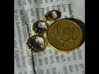 Cargar imagen en el visor de la galería, Universal Piercing Ring Brass pink Kristall Knoten celtic - chic - net.de
