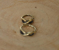 Cargar imagen en el visor de la galería, Universal Piercing Ring Messing Unendlichkeit Nase Ohr - chic - net.de
