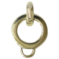 Cargar imagen en el visor de la galería, Silberanhänger Ringform Anhänger aus Sterling Silber 925er Unisex Kette
