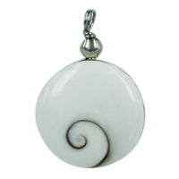 Load image into Gallery viewer, Shivaauge Silberanhänger Perle rund 20 mm Anhänger 925er Sterling Silber Shiva Auge Damen Schmuck
