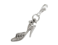 Load image into Gallery viewer, Silberanhänger Stöckelschuh Charm Anhänger 925er Sterling Silber Damen Schmuck
