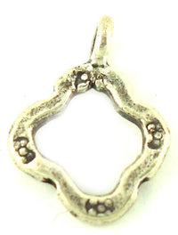 Load image into Gallery viewer, Silberanhänger Hill Tribe Blume wellig klein Anhänger Sterling Silber 925er Damen Schmuck
