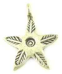 Load image into Gallery viewer, Silberanhänger Hill Tribe Stern Federn Anhänger Sterling Silber 925er Damen Schmuck
