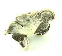 Load image into Gallery viewer, Silberanhänger Hill Tribe Punkte Blume 16 mm Anhänger Sterling Silber 925er Damen Schmuck
