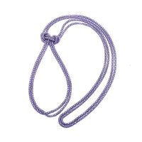 Cargar imagen en el visor de la galería, Brass Kette Halskette Brassschmuck nickelfrei Unisex Knoten lang
