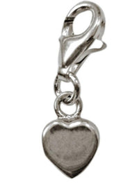 Load image into Gallery viewer, Silberanhänger Herz glänzend hoch Charm Anhänger 925er Sterling Silber Unisex Schmuck
