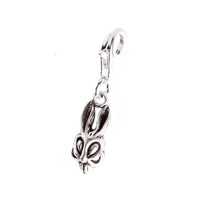 Load image into Gallery viewer, Silberanhänger Rabbit Kopf Charm Anhänger Karabiner 925er Sterling Silber Unisex Schmuck

