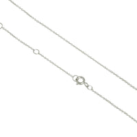Load image into Gallery viewer, Hals Kette Karabiner verstellbar 925 Sterling Silber Edelsteine facettiert
