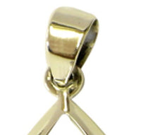 Load image into Gallery viewer, Silberanhänger Tropfen Anhänger Onyx Silber schwarz
