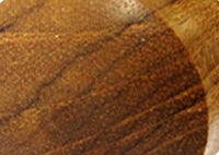 Load image into Gallery viewer, Holz Plug Teakholz braun Naturmaserung handgeschnitzt
