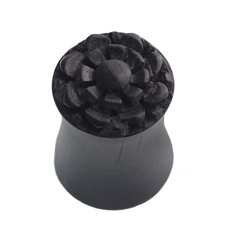 Holz Plug dunkel dreilagige hohe Blume Eisenholz