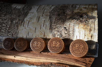 Cargar imagen en el visor de la galería, Holz Teakholz Plug Sonnen Maske double flared
