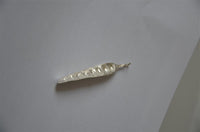 Load image into Gallery viewer, Anhänger 925 Sterling Silber Erbsenschote 56mm
