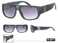 Load image into Gallery viewer, Sonnenbrille Unisex Sportbrille Fahrradbrille Freizeitbrille getönt Rauchgrau 400UV Farbe Schwarz Luftschlitze
