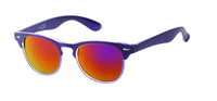 Load image into Gallery viewer, Sonnenbrille schmal Katzenauge farbenfroh Unisex verspiegelt 400 UV Nerd

