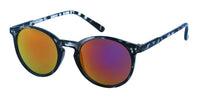 Load image into Gallery viewer, Sonnenbrille rund John Lennon Punkte Vintage Retro 400UV Schlüsselloch Steg Katzenauge
