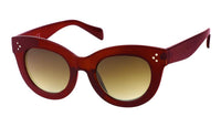 Load image into Gallery viewer, Sonnenbrille Cat Eye Stil Damen Rahmen dick Vintage getönt 400UV drei Punkte
