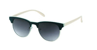 Cargar imagen en el visor de la galería, Sonnenbrille rund Retro John Lennon Stil 400UV dicke Rahmenoberseite Cat Eye
