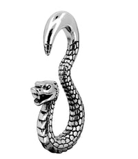 Load image into Gallery viewer, Piercing 5mm 6mm Ohrgewicht Hook Edelstahl Schlange
