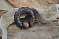 Load image into Gallery viewer, Captive Bead Klemmkugel Ring Narraholz Piercing Spiralen

