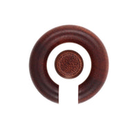 Load image into Gallery viewer, Captive Bead Klemmkugel Ring Sandelholz Piercing Dehner
