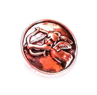 Load image into Gallery viewer, Chunks Buttons Druckknöpfe Click Button für Lederarmband Chunk Edelstahl rund Armband Engel
