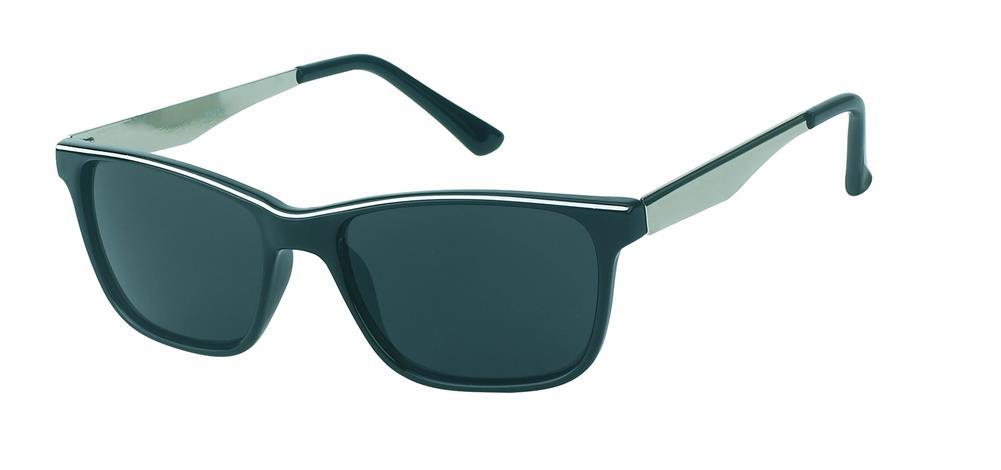 Sonnenbrille Vintage getönt 400UV Metallbügel schmal Streifen bunt