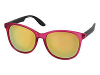 Cargar imagen en el visor de la galería, Sonnenbrille Nerd Brille verspiegelt Bügel eckig 400 UV grün pink blau
