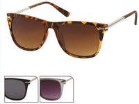 Cargar imagen en el visor de la galería, Sonnenbrille Herren Damen 400 UV getönt Metallbügel Nahtrand
