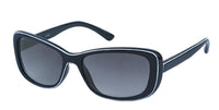 Load image into Gallery viewer, Sonnenbrille Damen 400 UV getönt Rand schmal Schmetterlingform
