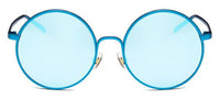 Cargar imagen en el visor de la galería, Sonnenbrille Round Glasses 400 UV Metallrahmen metallic verspiegelt
