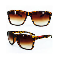 Load image into Gallery viewer, Sport Sonnenbrille Nerd 400 UV polarisiert Holz Optik
