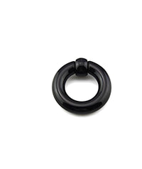 Load image into Gallery viewer, Ball Closure Piercing Klemmkugel Ring schwarz Acryl
