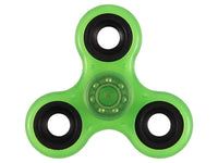 Load image into Gallery viewer, Turbo Fidget Spinner Tri (dreifach) leuchtend Glow in the dark Spielzeug Kreisel
