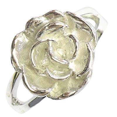 Silberring filigran Rose Goldschimmer hell oxidiert Ring 925er Sterling Silber Damen Schmuck Ringe