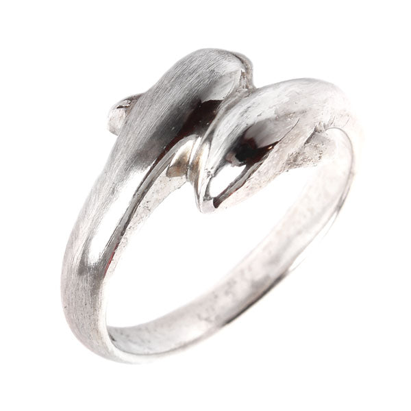 Silberring Filigran Delphin Paar Ringe 925er Sterling Silber Ring Unisex Schmuck
