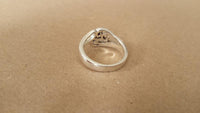 Cargar imagen en el visor de la galería, Silberring Schnörkel Glanz Ringe Ring 925er Sterling Silber Damen Herren Schmuck
