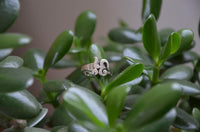 Cargar imagen en el visor de la galería, Silberring Om Zeichen Yoga Ringe 925er Sterlingsilber
